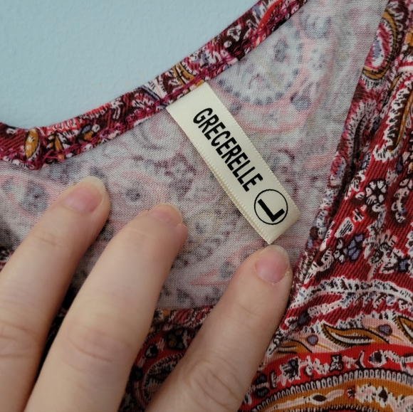 Paisley Maxi Dress - Picture 5 of 6